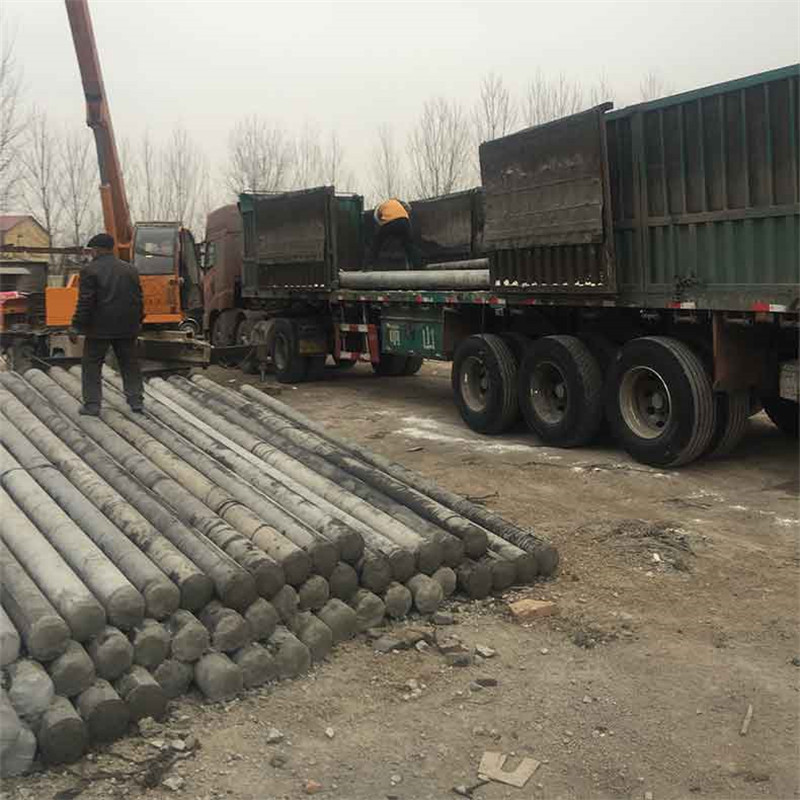 新鄉15米鋼筋混凝土電線桿和12米預應力電線桿運達地點